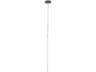 Vibia Halo Jewel 1-Light Black Linear Mini Pendant