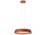 Vibia Bigger 1-Light Terra Red Round Pendant