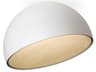 Vibia Duo 1-Light White Dome Flush Mount