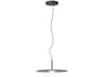 Vibia Tempo 1-Light Graphite Gray Pendant