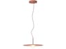 Vibia Tempo 1-Light Terra Red Pendant