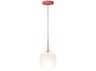 Vibia Tempo 1-Light Terra Red Mini Pendant