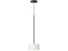 Vibia Tube 1-Light White Drum Mini Pendant