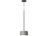Vibia Tube 1-Light Gray Drum Mini Pendant