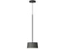 Vibia Tube 1-Light Black Grey Drum Mini Pendant