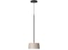 Vibia Tube 1-Light Off White Drum Mini Pendant