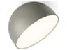 Vibia Plusminus Solo 1-Light Green Dome Flush Mount