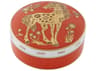 Vista Alegre Golden Horse Large Round Box