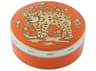 Vista Alegre Golden Pig Large Round Box