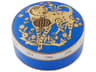 Vista Alegre Golden Dog Large Round Box