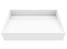 Vigo Starr Matte Stone Rectangular Vessel Bathroom Sink