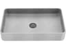 Vigo Basilica Gothic Gray Concreto Stone Rectangular Vessel Bathroom Sink