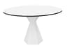 Vondom Outdoor Vertex White Polypropylene Round Dining Table