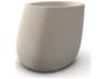 Vondom Outdoor Stone Granite Cream Planter