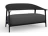 Vondom Outdoor Africa Black Polypropylene Cushion Sofa