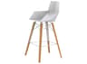 Vondom Faz Wood Beech Bar Stool Set of 4