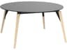 Vondom Faz Wood Round Plastic Dining Table