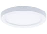 WAC Lighting Round 1-Light White LED Flush Mount