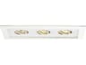 WAC Lighting 3-Light White Recessed Light