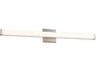 WAC Lighting Slim 1-Light Brushed Nickel Vanity Light