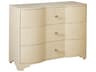 Worlds Away 3-Drawers Natural Dresser