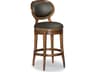 Woodbridge Oval Back Armless Swivel Counter Stool