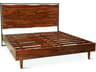 World Interiors Elliston Brown Wood Queen Platform Bed