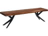 World Interiors Rosewood Natural Sheesham Brown Accent Bench