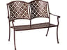 Woodard Casa Cast Aluminum Outdoor Bench