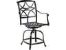 Woodard Wiltshire Cast Aluminum Swivel Outdoor Counter Stool