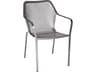 Woodard Delmar Wrought Iron Stackable Patio Dining Arm Chair