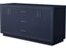 Wyndham Collection Icon 65" Dark Blue Vanity