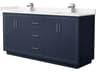 Wyndham Collection Icon 72" Dark Blue Vanity
