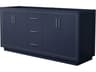 Wyndham Collection Icon 71" Dark Blue Vanity