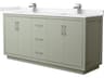 Wyndham Collection Icon 72" Light Green Vanity