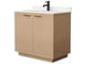 Wyndham Collection Maroni 36" Light Straw Vanity