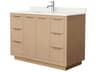 Wyndham Collection Maroni 48" Light Straw Vanity