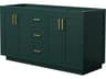 Wyndham Collection Miranda 59" Green Vanity