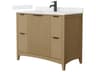 Wyndham Collection Palmilla 42" Natural Oak Vanity