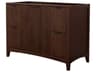 Wyndham Collection Palmilla 47" Dark Walnut Vanity