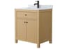 Wyndham Collection Pendry 30" Tanned Oak Vanity