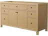 Wyndham Collection Pendry 59" Tanned Oak Vanity