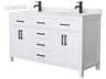 Wyndham Collection Beckett 60" White Vanity