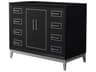 Wyndham Collection Marlena 42" Black Vanity