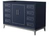 Wyndham Collection Marlena 48" Dark Blue Vanity
