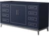 Wyndham Collection Marlena 60" Dark Blue Vanity