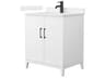 Wyndham Collection Elan 30" White Vanity