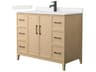 Wyndham Collection Elan 42" White Vanity