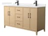 Wyndham Collection Elan 60" White Vanity