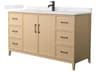 Wyndham Collection Elan 60" White Vanity